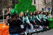 Images from downtown Indy's St. Patrick's day parade - floaters