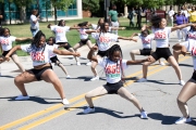 Indy Junteenth Celebration dancers get low