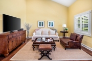 a living room in The Stables