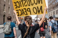 Indy10/Black Lives Matter resumed protests demanding justice for the police killings of Indianapolis residents Dreasjon Reed and Mc'Hale Rose.