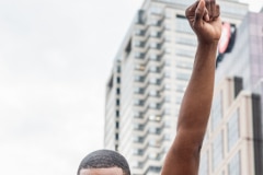 Indy10/Black Lives Matter resumed protests demanding justice for the police killings of Indianapolis residents Dreasjon Reed and Mc'Hale Rose.