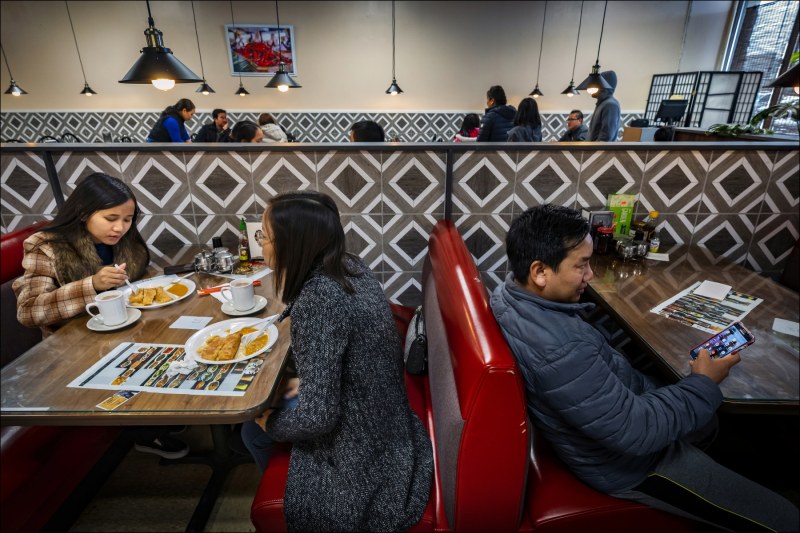 Chin Refugees of Indianapolis
Breakfast is a busy time for the Burmese Chin community at Chin Brothers restaurant and Asian supermarket in the Indianapolis neighborhood of Southport.