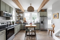 Good Bones "Historic Cottage for Flippers" updated cottage kitchen