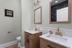 Good Bones "Historic Cottage for Flippers" en-suite bathroom