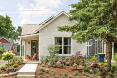 Good Bones "Historic Cottage for Flippers" exterior and new garden