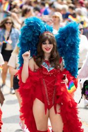 a colorful marcher