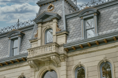 The balcony from the outside terrace