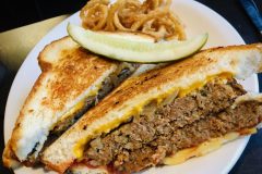 The Meatloaf Melt from Sahm’s Tavern