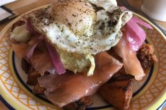 Lox home fries at Love Handle