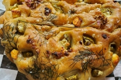 Books Bourbon & Bacon focaccia