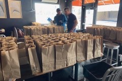 Bagged lunches