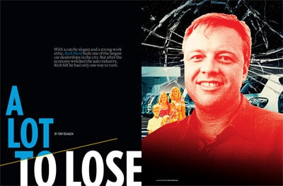 Rich Burd, A Lot To Lose article in Indianapolis Monthly