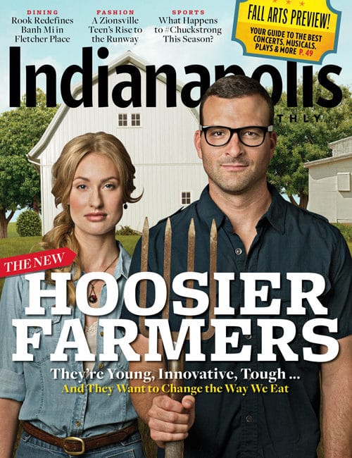 August 2013 issue of Indianapolis Monthly magazine