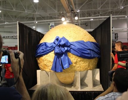 Popcorn ball (Photo courtesy Indiana State Fair)