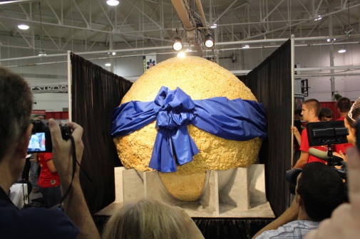 Popcorn ball (Photo courtesy Indiana State Fair)