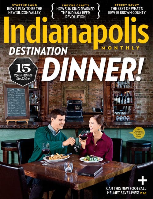 October 2013 issue of Indianapolis Monthly magazine