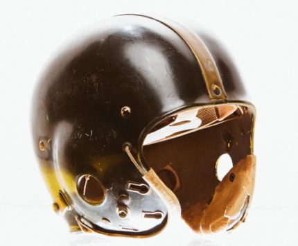 Riddell plastic helmet