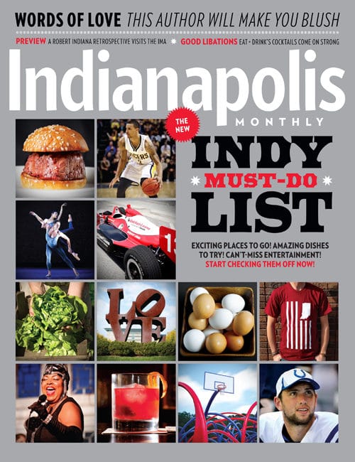 February 2014 issue of Indianapolis Monthly magazine