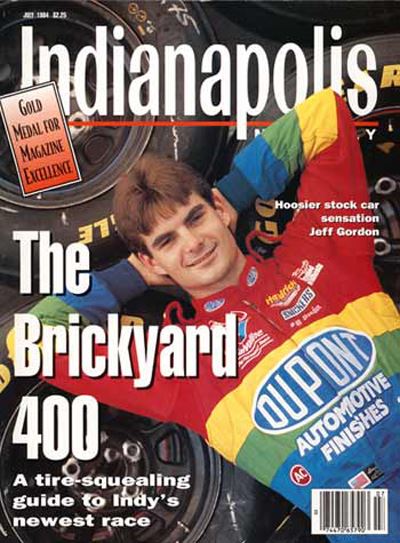 Jeff Gordon Indianapolis Monthly, July 1994