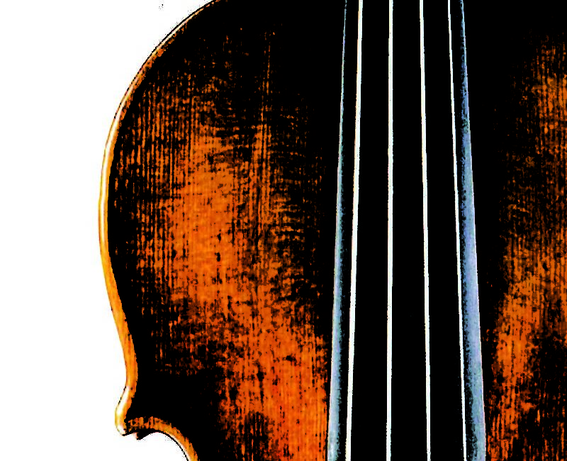 The winner of the IVCI gets use of this beaut--the 1683 Gingold Strad--for the four years following the competition.