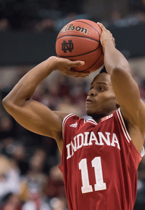 Indiana junior Yogi Ferrell has found his shot, but will the rival Boilermakers get theirs tonight?