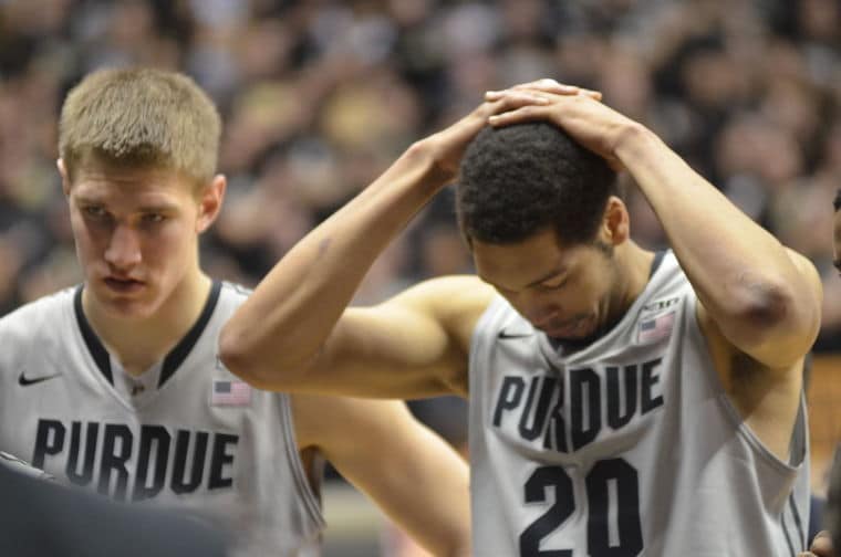 (L-R) Isaac Haas and A.J. Hammons