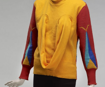 "Boob-tube" sweater by Vivienne Westwood