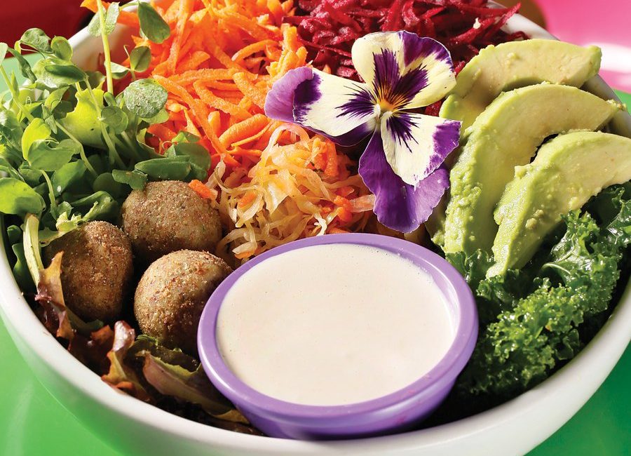 The Buddha bowl at Ezra