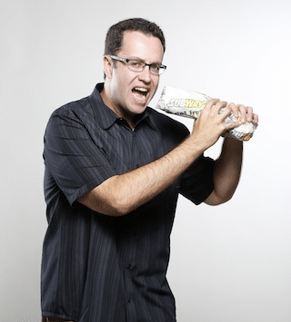 Jared Fogle in a photo from our November 2013 Issue.