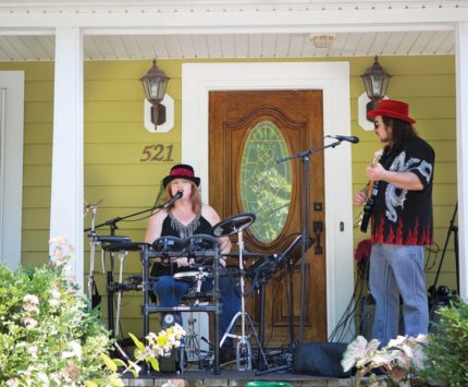 Catch the Fuzzy Bunny Fish Fry Show, a family-friendly cover band with its own theme song.