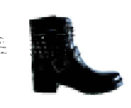 Valentino "Noir Rockstud" boots Style