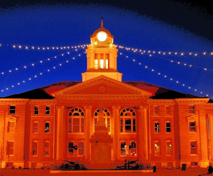 Dubois County Courthouse Indiana Backroad Trip