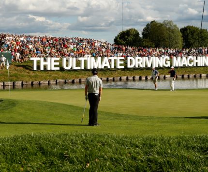 Rory McIlroy at the BMW Championships at Crooked Stick in 2012