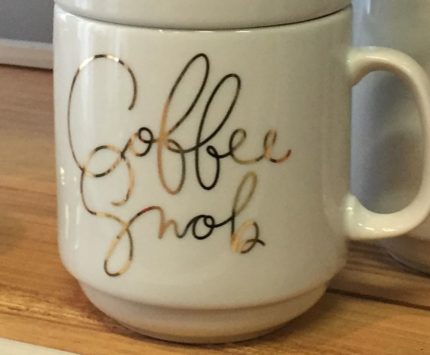 coffee snob mug