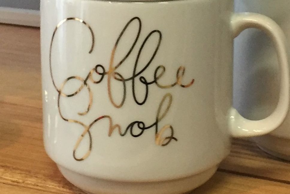 coffee snob mug