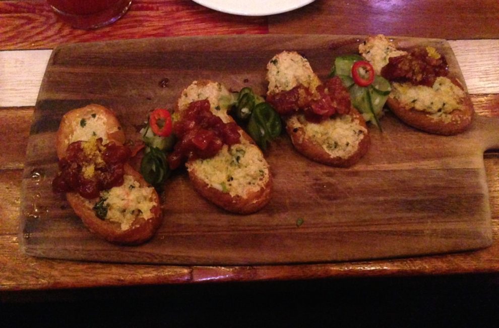 The toast and jam bistro plate at Union 50