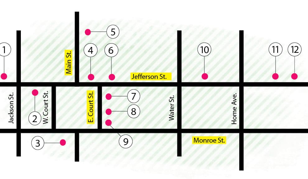 Franklin Map