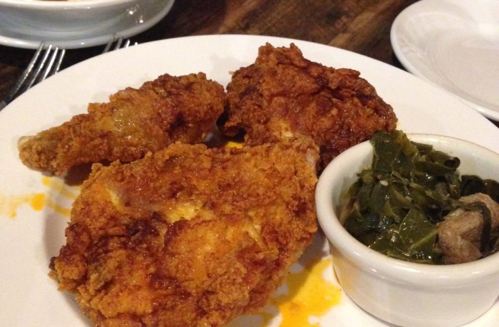 Hot fried chicken at Georgia Reese