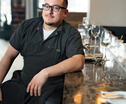 Toby Moreno will soon unveil his first menu as head chef of The Loft at Traders Point Creamery.