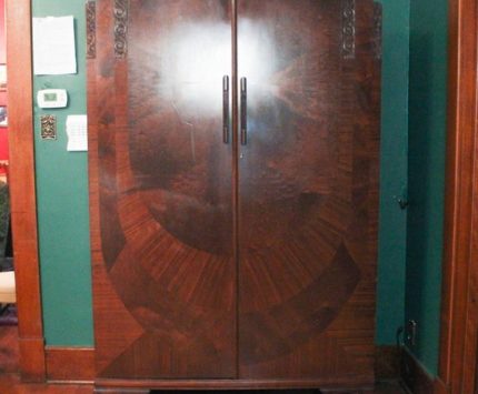 Mahogany wardrobe