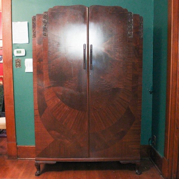 Mahogany wardrobe