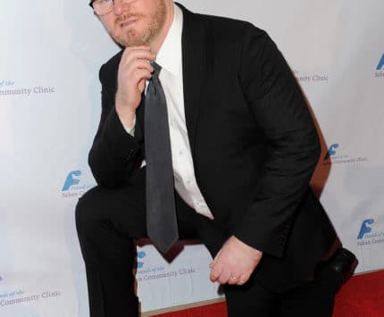 BEVERLY HILLS, CA - NOVEMBER 24: Comedian Jim Gaffigan attends Saban Community Clinic