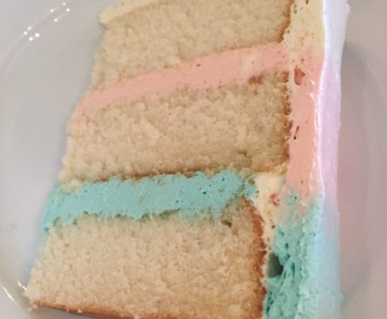 Cotton Candy Cake