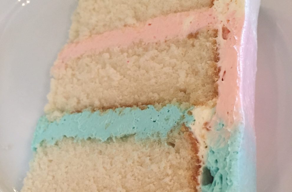 Cotton Candy Cake