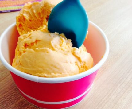 Pumpkin ice cream at Wyliepalooza