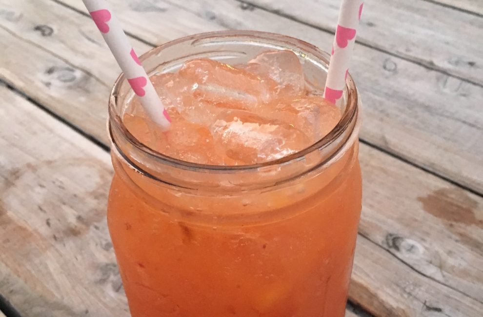 The peach-lemonade shakeup at Locally Grown Gardens