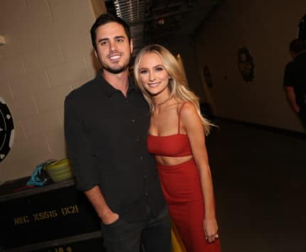 LAS VEGAS, NV - SEPTEMBER 23: Ben Higgins and Lauren Bushnel attend the 2016 iHeartRadio Music Festival at T-Mobile Arena on September 23, 2016 in Las Vegas, Nevada. (Photo by Christopher Polk/Getty Images for iHeartMedia)