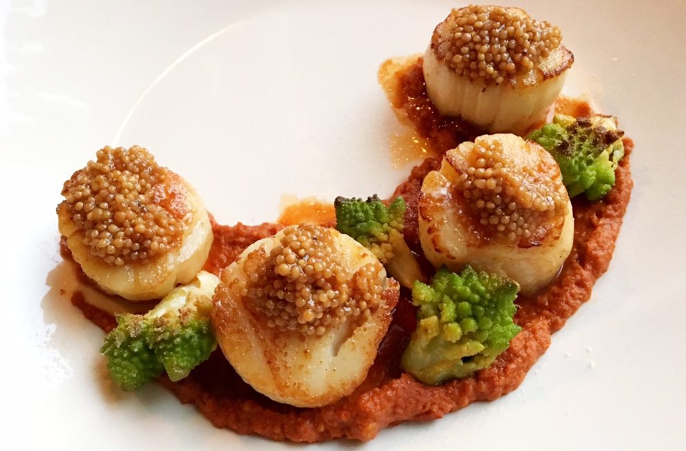 Scallops at CharBlue