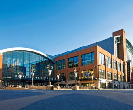 Bankers Life Fieldhouse in Indianapolis, Indiana