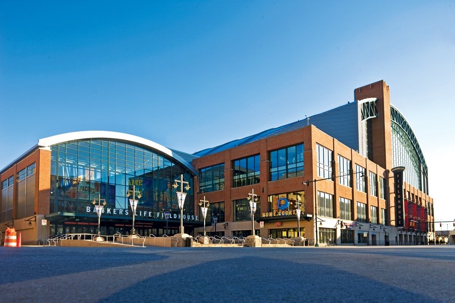 Bankers Life Fieldhouse in Indianapolis, Indiana